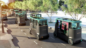 گامی بزرگ به سوی شهرهای هوشمند با اتوبوس‌های خودران