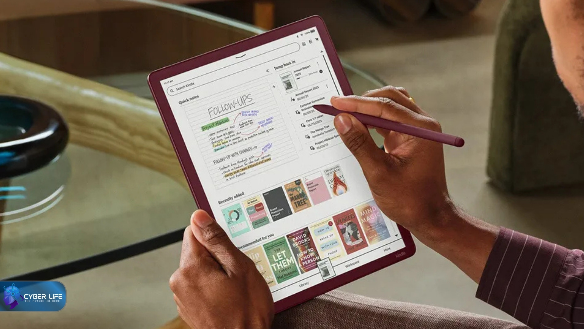 معرفی اولین کیندل اسکرایب رنگی (Kindle Scribe Colorsoft) با نمایشگر ۱۱ اینچی