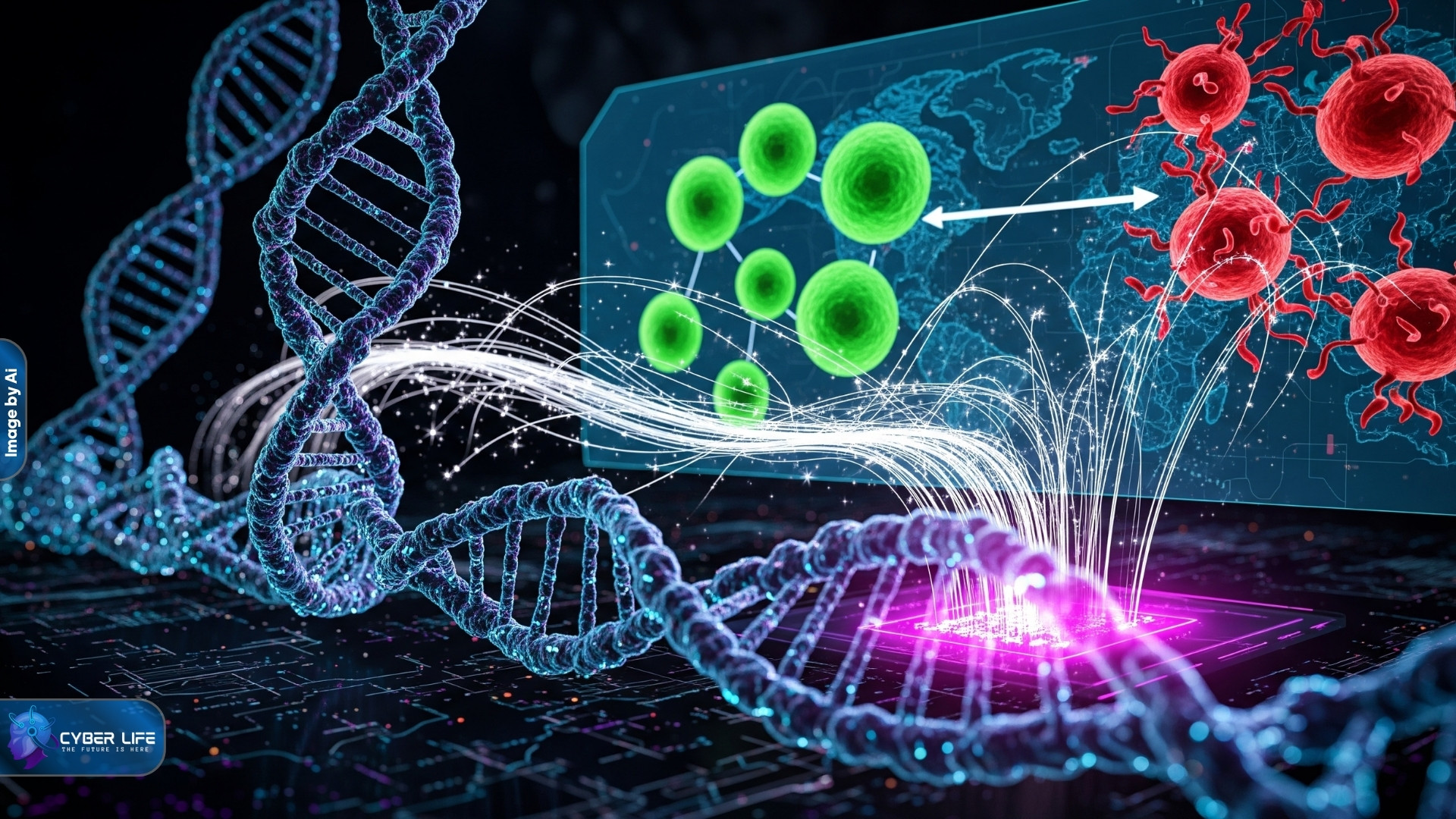 پلتفرم هوش مصنوعی آلجن‌برین (AlgenBrain) برای ویرایش ژن و کشف دارو