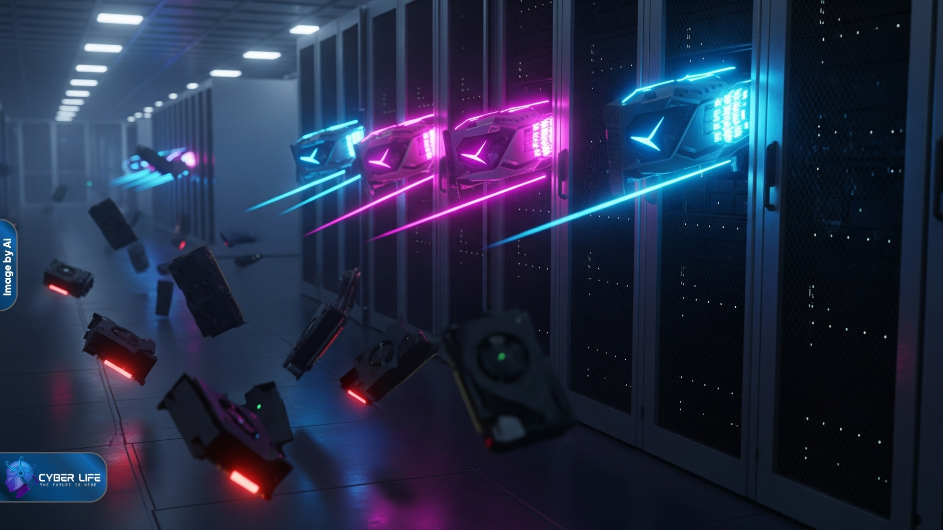 چالش منسوخ شدن سریع پردازندههای گرافیکی (GPU) و نیاز به ارتقاء مستمر مراکز داده AI.