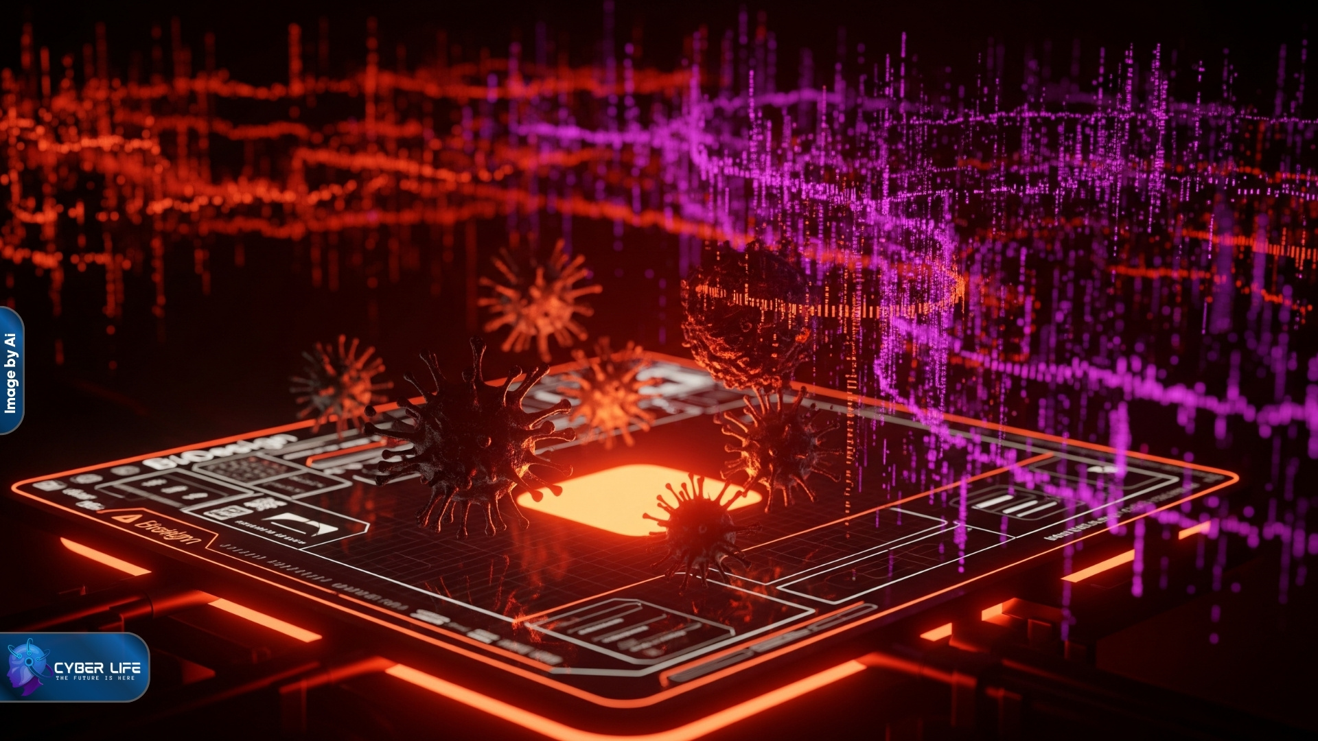 خطر حملات سایبری: مسمومسازی دادههای آموزشی مدلهای هوش مصنوعی و دستکاری دادههای بیولوژیکی دیجیتالی.