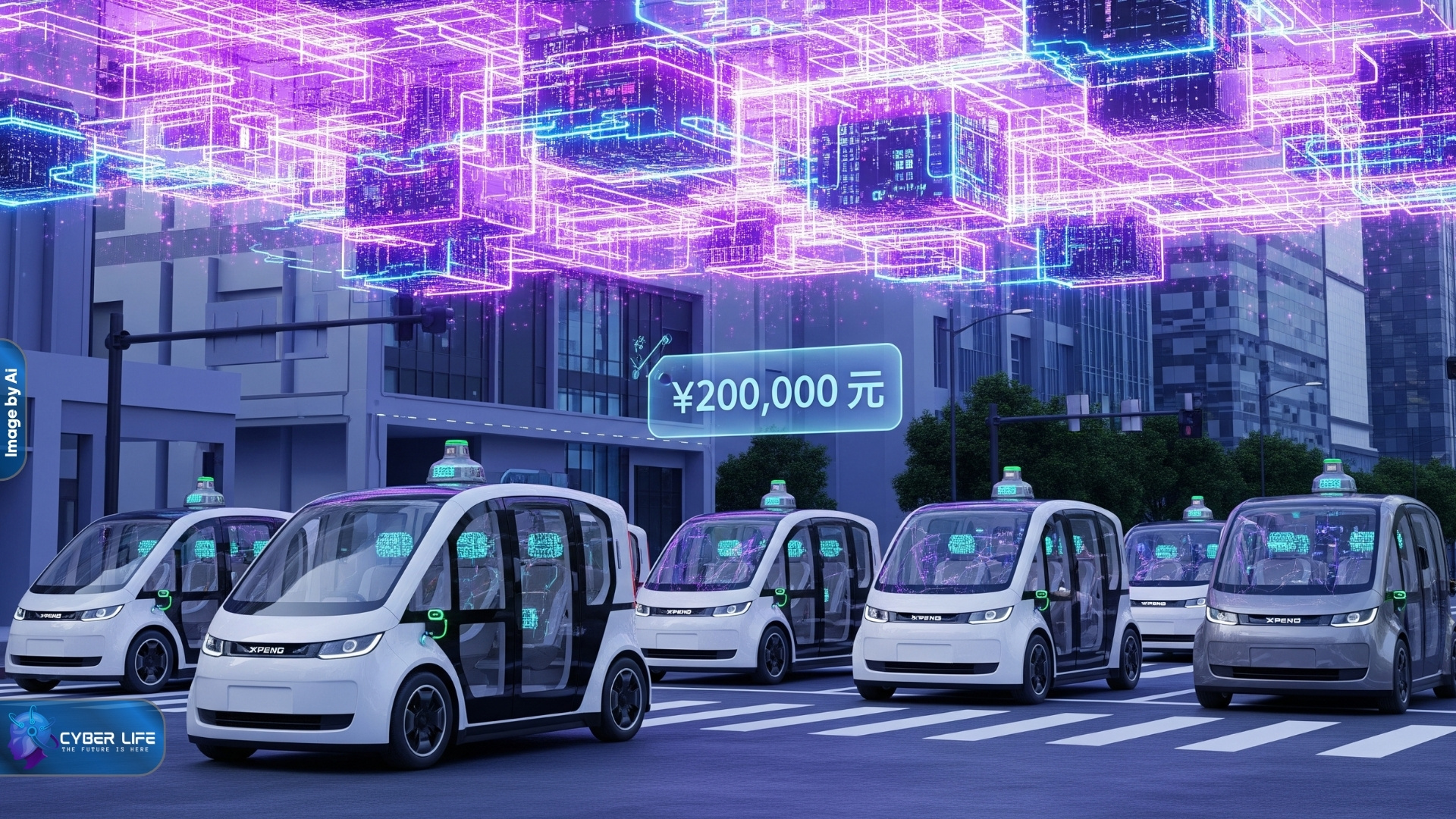 تراشههای تورینگ XPENG با قدرت ۳۰۰۰ تریلیون عملیات بر ثانیه برای رانندگی خودران.