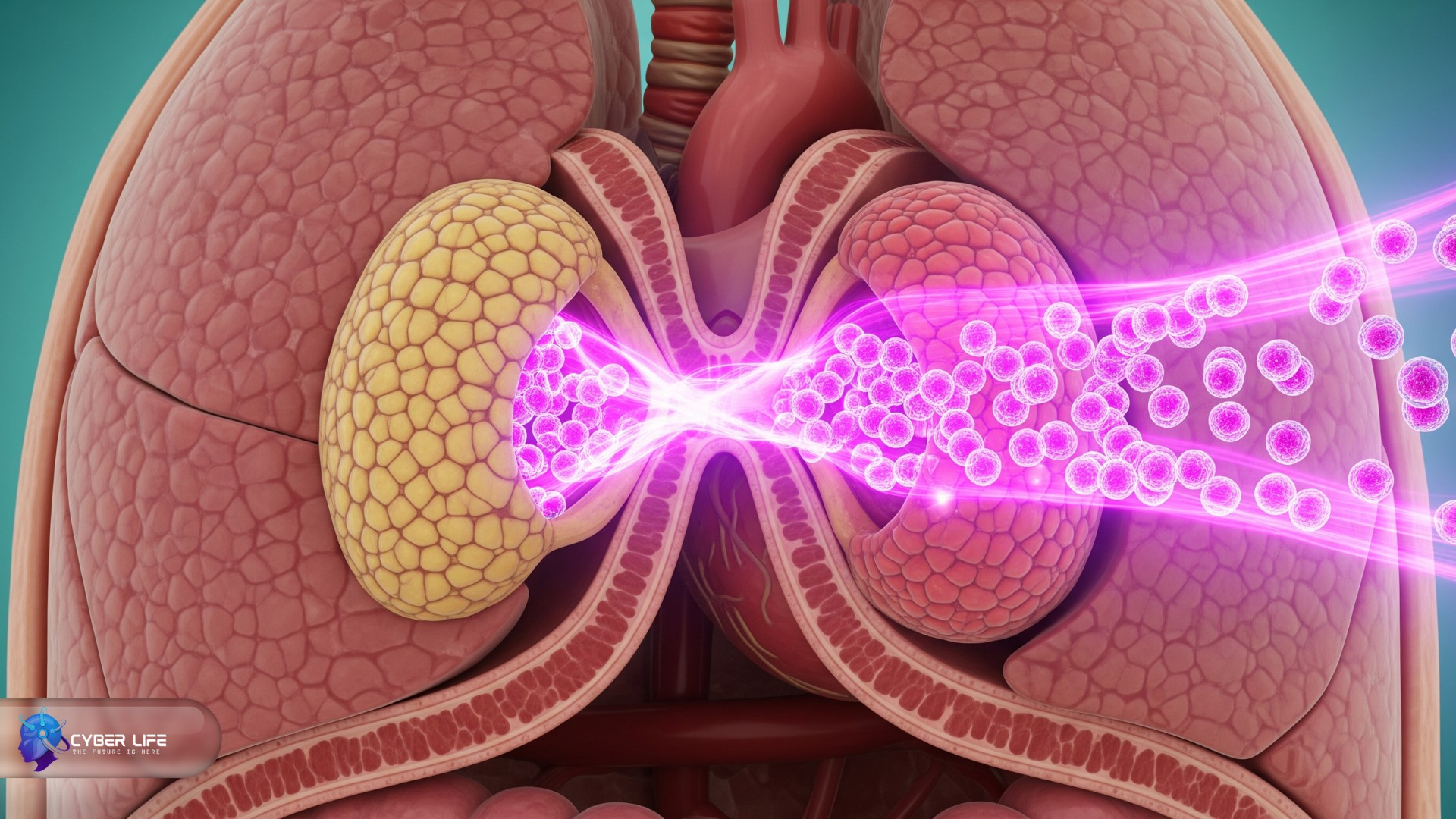 استفاده از کبد به عنوان اندام جایگزین برای ترشح فاکتورهای رشد سلول‌های T.