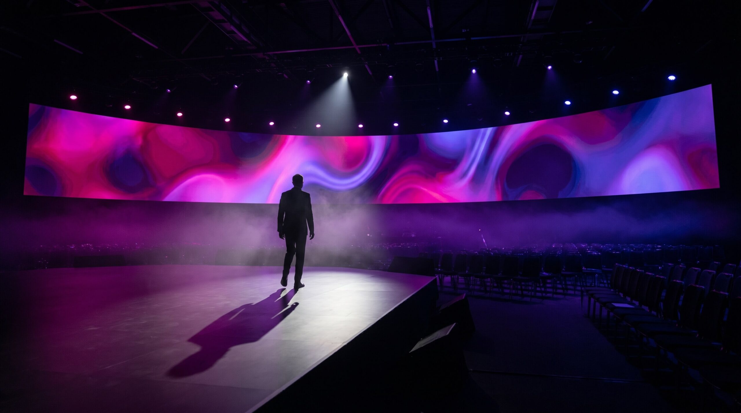 سخنرانی خداحافظی تیم کوک روی استیج اپل پارک در کنفرانس WWDC 2026 سایبرمگ