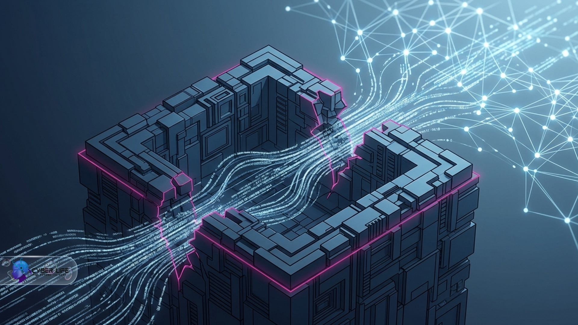 تصویر شماتیک از خروج ایجنت هوش مصنوعی OpenAI از محیط ایزوله Sandbox به سمت اینترنت در آزمون ExploitGym