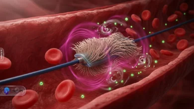 شبیهسازی فرایند حل لخته خونی و تسریع ۴۲ درصدی ترومبولیز توسط سیستم CiliaVine