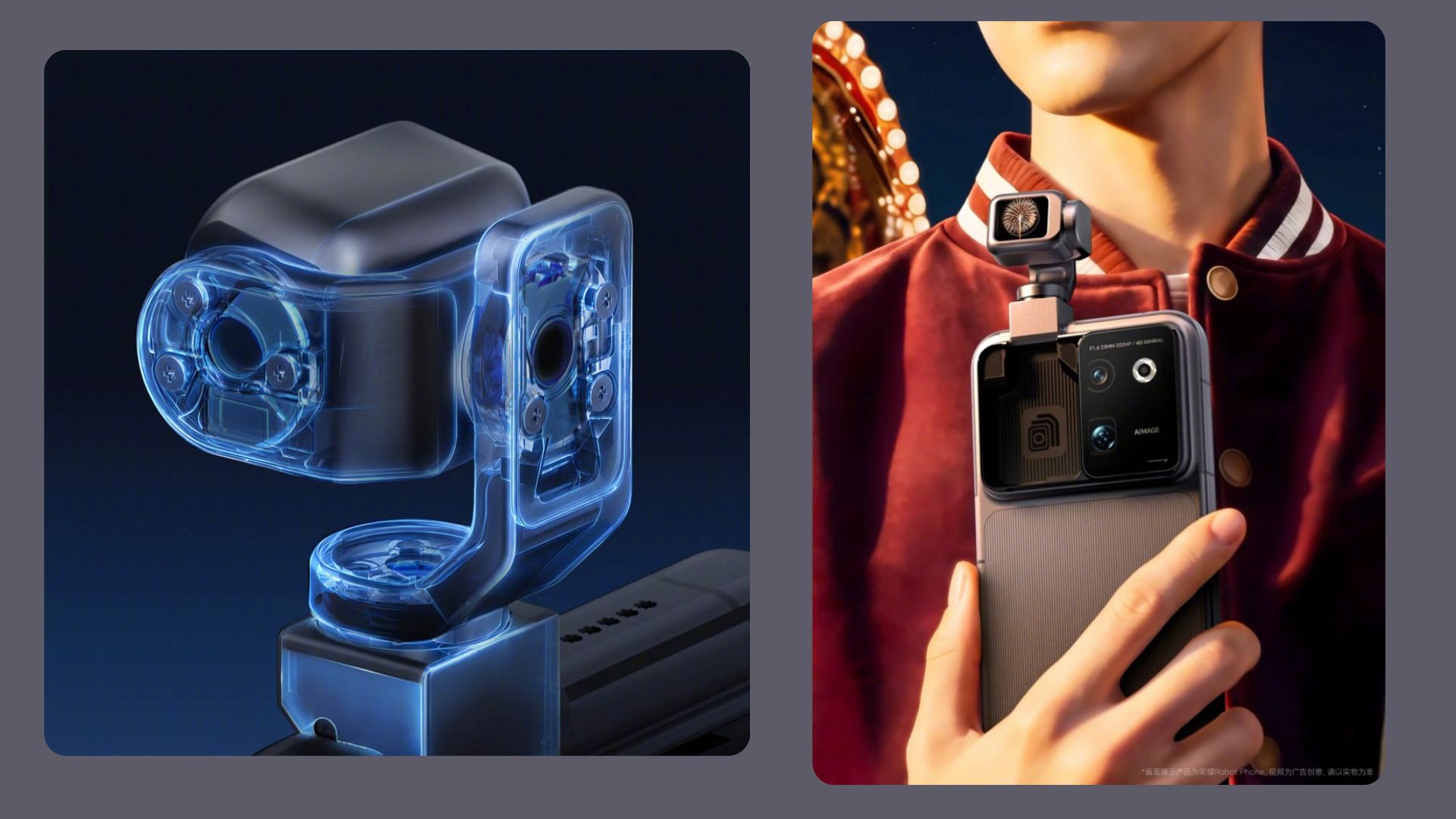 آنر Robot Phone را معرفی کرد؛ گوشی رباتیکی با گیمبال تیتانیومی و دوربین ۲۰۰ مگاپیکسلی