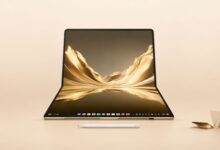 لپ‌تاپ تاشوی MateBook Fold 2026 هواوی با نمایشگر ۱۸ اینچی Tandem OLED