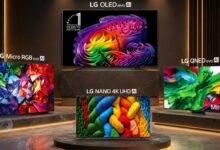 تلویزیون هوشمند ۱۱۵ اینچی ال‌جی مدل QNED evo مجهز به فناوری Mini LED در سال ۲۰۲۶