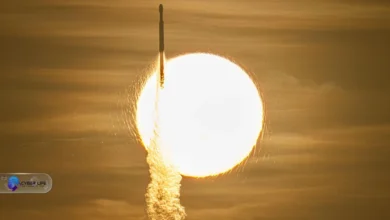 پرتاب موشک Falcon Heavy حامل تلسکوپ فضایی نانسی گریس رومن ناسا از پایگاه کندی
