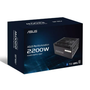 اسمبل ورک استیشن هوش مصنوعی با منبع تغذیه ایسوس Pro WS 2200W Platinum