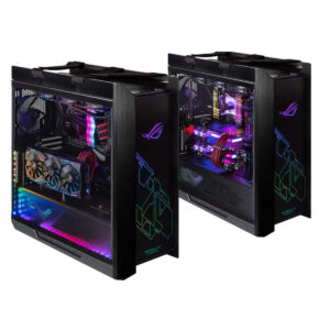 دستگیرههای حمل پارچهای مقاوم و ارگونومیک سقف کیس ROG Strix Helios در سایبرشاپ