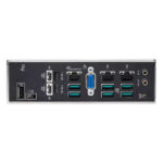هیت سینک های آلومینیومی قطور اسلات های M.2 PCIe 5.0 در مادربرد ASUS WRX90E-SAGE SE