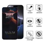 گلس محافظ صفحه نمایش 5D بوف مدل Mountain-Guarantee مناسب برای گوشی موبایل اپل iPhone 17 Pro Max