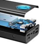 شارژ فوق سریع آیفون و آیپد با استفاده از پاوربانک بیسوس آمبرلایت 65W