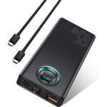 نمایشگر دیجیتال هوشمند پاوربانک Baseus PPLG با پایش ولتاژ و آمپر