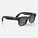 کیس شارژ چرمی لوکس عینک هوشمند Ray-Ban Meta Wayfarer