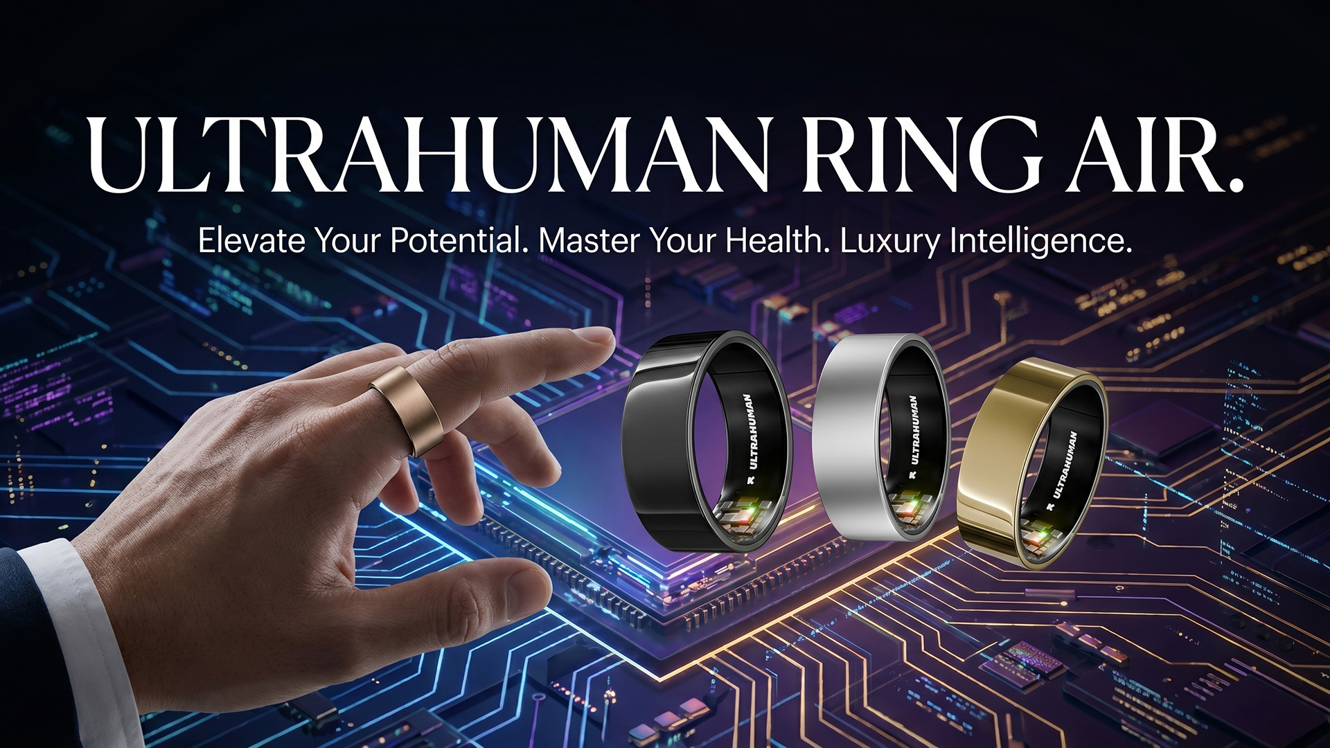 حلقه هوشمند Ultrahuman Smart Ring Air