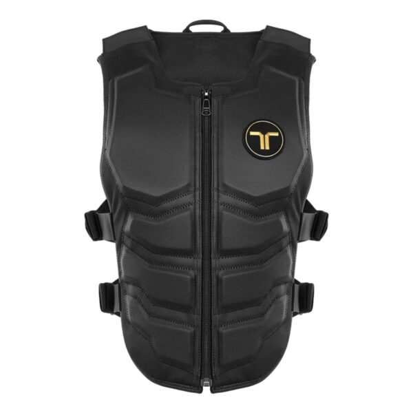 نمای جلویی و طراحی ظاهری جلیقه هپتیک bHaptics TactSuit X40