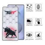 پوشش کامل و یکدست لبه‌های نمایشگر S26 Ultra توسط گلس بوف Black Fighter