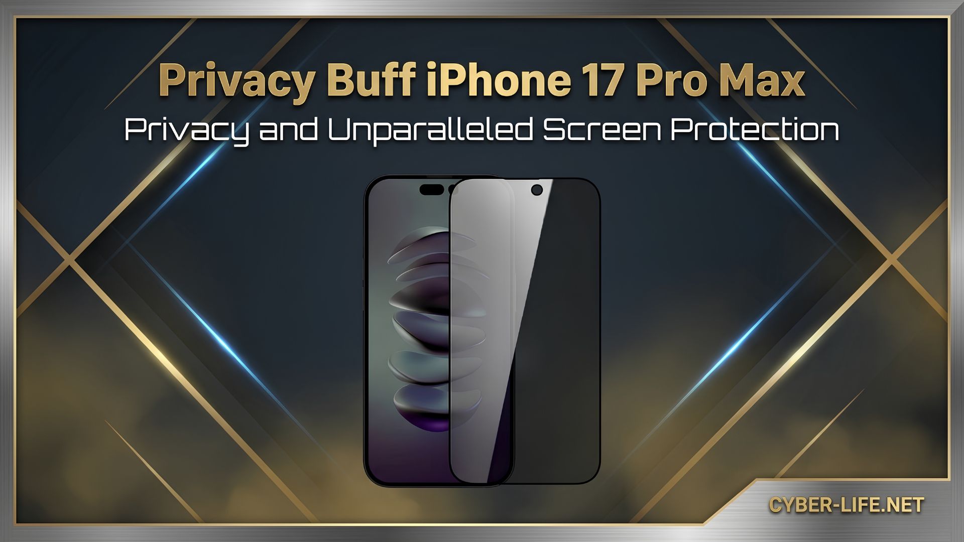 خرید آنلاین محافظ صفحه نمایش پرایوسی بوف (Privacy-Guarantee) آیفون ۱۷ پرو مکس
