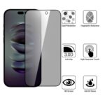 گلس پرایوسی بوف مدل Privacy-Guarantee مناسب برای گوشی موبایل اپل iPhone 17 Pro Max