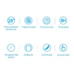 خرید آنلاین گلس پرایوسی بوف مدل Privacy-Guarantee مناسب برای گوشی موبایل اپل iPhone 17 Pro Max