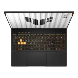 کیبورد گیمینگ با نور پس زمینه RGB در لپ تاپ ASUS TUF Gaming F16