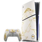 کنسول PS5 Slim طرح Ghost of Yōtei Gold طلایی