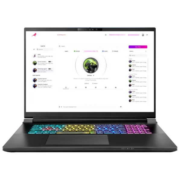 صفحه نمایش ۱۸ اینچی UHD+ کالیبره شده با Pantone در لپ تاپ Soika AI Pro
